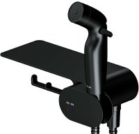 Гигиенический душ со смесителем AM.PM Like F0202622 Черный матовый