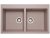 Мойка для кухни каменная Longran Amanda AMG 86x50 Терра 