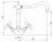 Смеситель Migliore Princeton ML.PRN-834 Br для раковины 