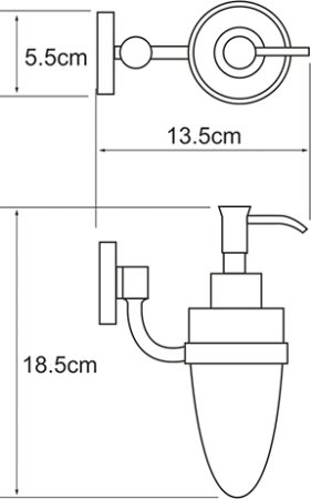 Дозатор WasserKRAFT Rhein K-6299 