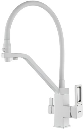Смеситель для кухни Gappo G17-8 G4317-8 Белый 