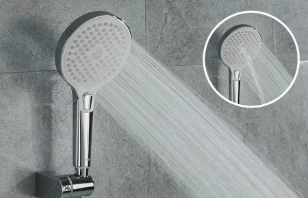 Смеситель для ванны Gappo G03-8 G2203-8 универсальный Белый Хром 