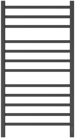 Полотенцесушитель электрический APEXTERMO Atlas AT00105BM 1000x500, черный матовый 