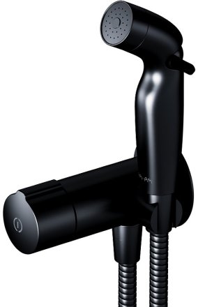 Гигиенический душ со смесителем AM.PM X-Joy F0H85A522 Черный 