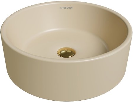 Раковина-чаша Grossman 40 GR-3013BEM Бежевая матовая 