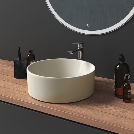 Раковина-чаша Grossman 40 GR-3013BEM Бежевая матовая 