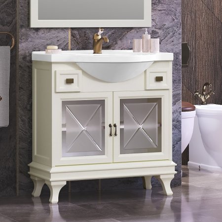 Тумба под раковину Opadiris Борджи 85 00-00006742 Слоновая кость 