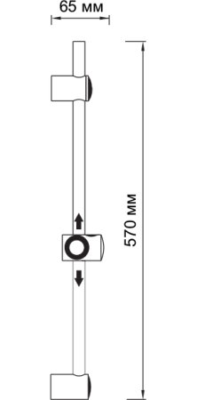 Душевая штанга WasserKRAFT A007 