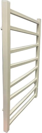 Электрический полотенцесушитель Grois Zigzag GR-103 50/80 П8 9016 R диммер справа Белый матовый 