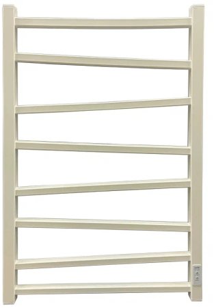 Электрический полотенцесушитель Grois Zigzag GR-103 50/80 П8 9016 R диммер справа Белый матовый 