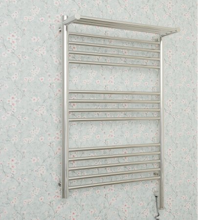 Полотенцесушитель электрический Сунержа Богема 3.0 80х40 R с 1 полкой 