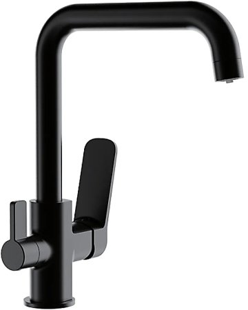 Смеситель для кухни Frap H62 F4362 Черный матовый 