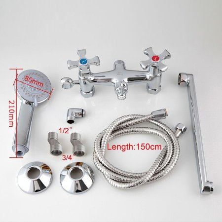 Смеситель для ванны Frap H93 F2293 универсальный Хром 