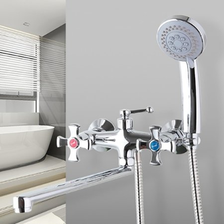 Смеситель для ванны Frap H93 F2293 универсальный Хром 