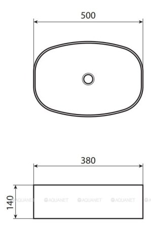 Раковина Allen Brau Priority 50 4.31002.20 белый 