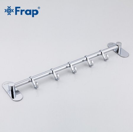 Вешалка для полотенец Frap F38 F3816-5 Хром 