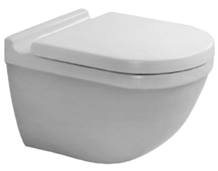 Унитаз подвесной Duravit Starck 3 45270900A1 комплект 