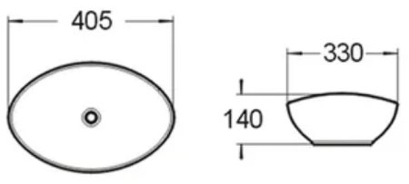 Раковина-чаша Comforty 40.5 7838MB 00004139817 Черная матовая 