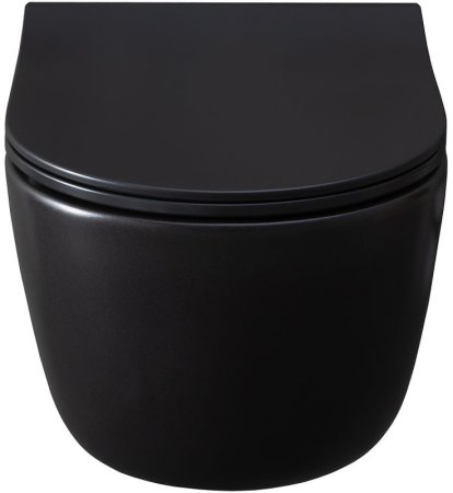 Унитаз Allen Brau Priority 4.31002.31 подвесной Черный матовый без сиденья 