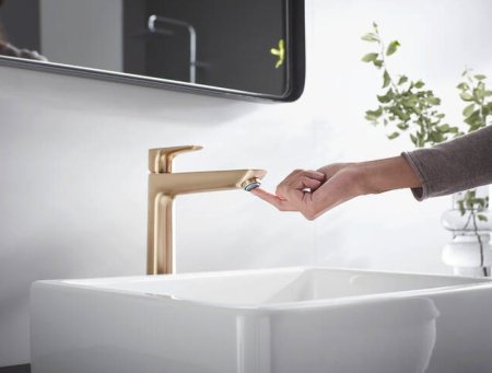 Смеситель для раковины Hansgrohe Talis E 71717140 Шлифованная бронза 