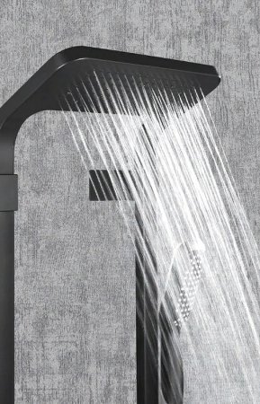 Душевая панель Black&White Seasons W1220 1220w0 Графитовый черный 