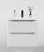 Тумба подвесная "Марелла 60" (2 ящ.) Люкс антискрейтч белый матовый, PLUS 