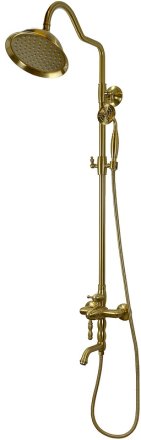 Душевая система Bronze de Luxe Tiffany 1919BR Бронза 