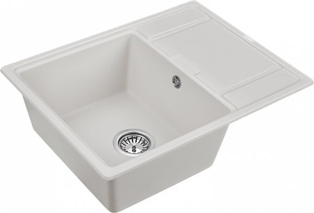 Мойка кухонная Paulmark Weimar PM216550-WH белый 