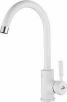 Смеситель для кухонной мойки Paulmark Holstein Ho212063-431 белый матовый