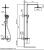 Душевая система с термостатом AltroBagno Costanza 030412 Cr 