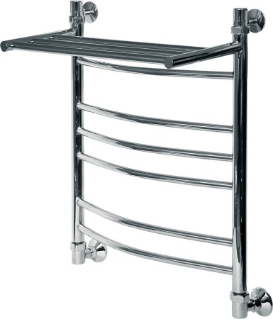 Полотенцесушитель водяной Ника Arc ЛД (г2) ВП 60/40-7 с полкой 