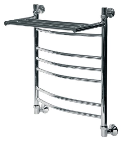 Полотенцесушитель водяной Ника Arc ЛД (г2) ВП 60/40-7 с полкой 