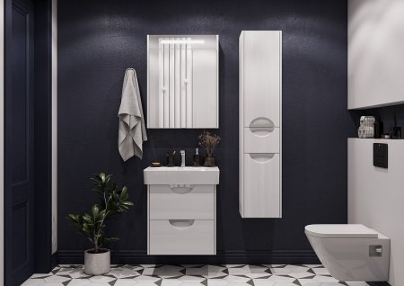 Тумба под раковину Aquaton Сильва 54 1A211801SIW70 Дуб полярный 