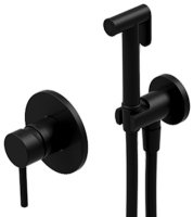 Гигиенический душ Omnires Y SYSYBI1BL со смесителем, черный полуматовый