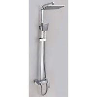 Душевая система Faop A2403-8 хром / белая