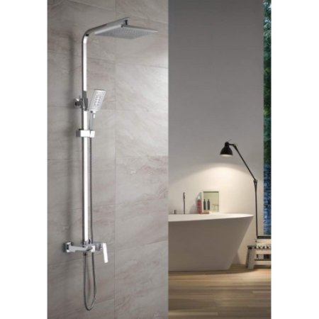 Душевая система Faop A2403-8 хром / белая 