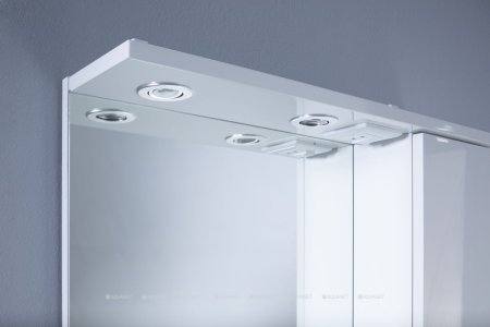 Зеркало-шкаф Aquanet Гретта 70 белый 