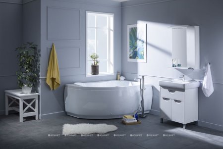 Зеркало-шкаф Aquanet Гретта 70 белый 