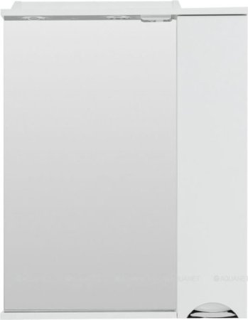 Зеркало-шкаф Aquanet Гретта 70 белый 