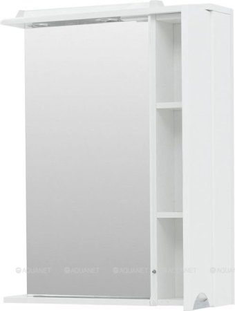Зеркало-шкаф Aquanet Гретта 70 белый 