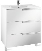 Тумба под раковину Roca Victoria Nord Ice Edition 80 ZRU9302835 Белый глянец