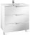 Тумба под раковину Roca Victoria Nord Ice Edition 80 ZRU9302835 Белый глянец 