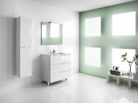 Тумба под раковину Roca Victoria Nord Ice Edition 80 ZRU9302835 Белый глянец 