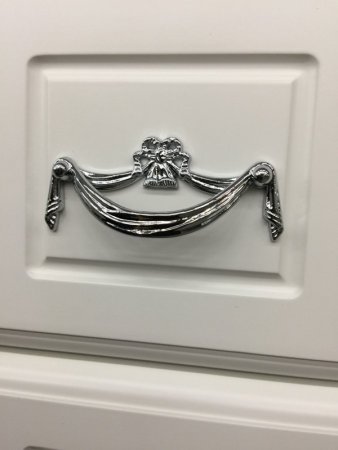 Тумба под раковину Opadiris Риспекто 105 Z0000012631 Белая матовая ручки Хром 