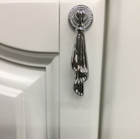 Тумба под раковину Opadiris Риспекто 105 Z0000012631 Белая матовая ручки Хром 