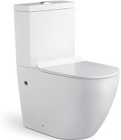 Унитаз компакт Azario Corsa AZ-2062S с бачком и сиденьем Микролифт Унитаз компакт Azario Corsa AZ-2062S с бачком и сиденьем Микролифт