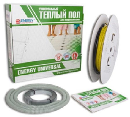 Теплый пол Energy Universal 450 без терморегулятора 