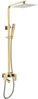 Душевая система Abber Daheim AF8216G Золото матовое