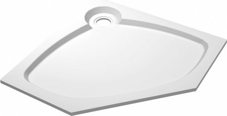 Поддон для душа Cezares Tray P 100 пятиугольный 