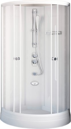 Душевая кабина Radomir Паола 2 без г/м стекло прозрачное 